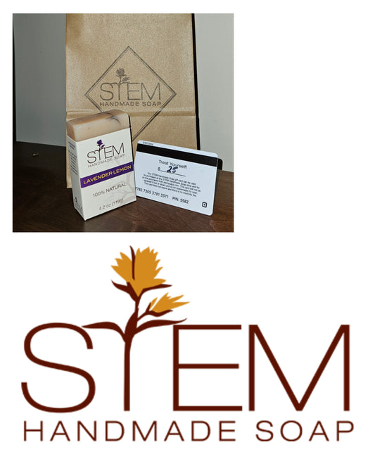 STEM - $25 gift card + soap