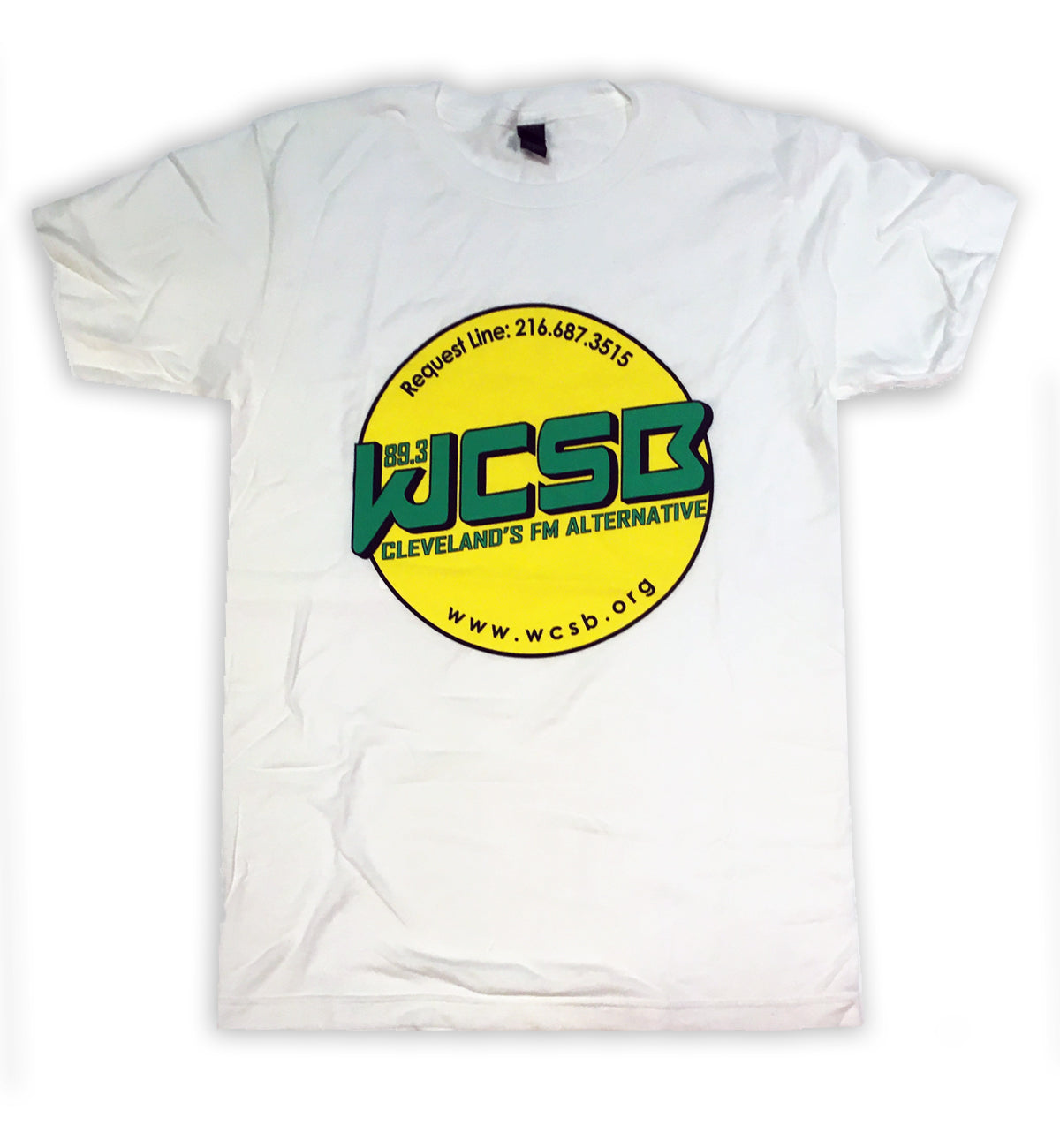 WCSB SPOT LOGO TEE - YELLOW SPOT