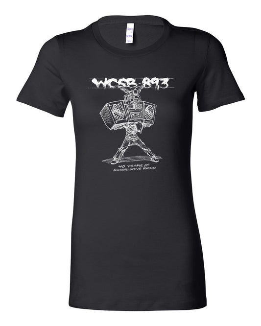 WCSB Derek Hess Limited Edition LADIES Tee in Black