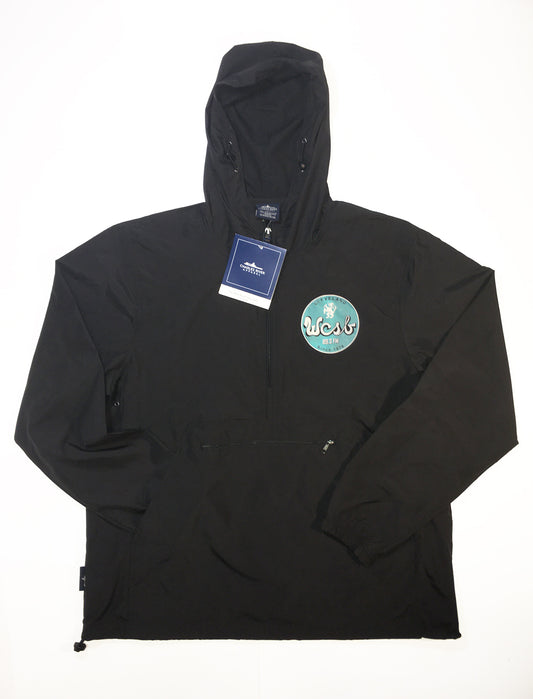 WCSB Pack & Go Windbreaker in BLACK